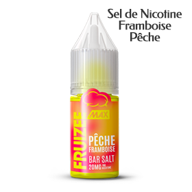 framboise-pêche-10ml-Fruize Max Salt